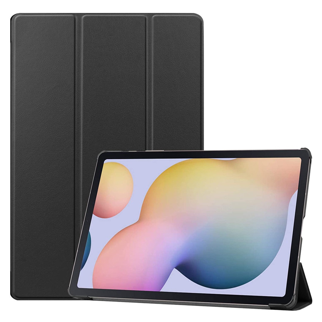Husa tableta din piele pentru Apple iPad 10.2 - 2021 / 2020 / 2019, Protectie Completa, Functie de Stand, Aziao Technology, Negru