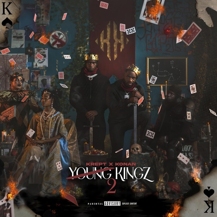 Krept & Konan - Young Kingz II (Blue Vinyl)