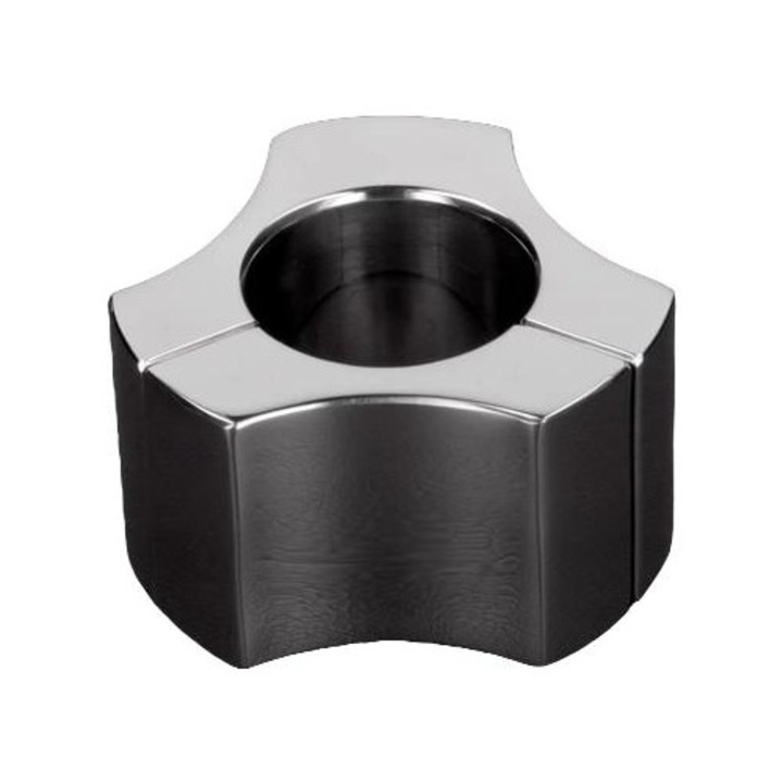 Inel penis cu magneti, ShotsToys, inox