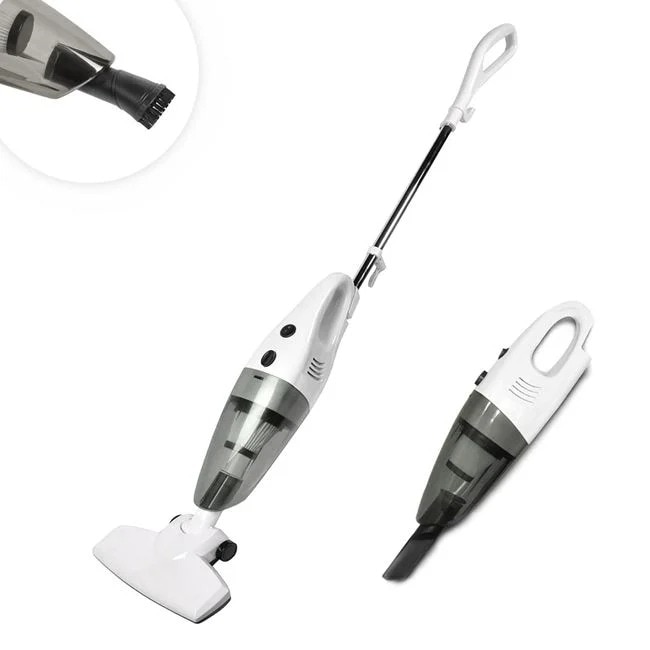 Aspirator vertical si de mana, CasaShop®, detasabil, 600w, filtru AEPA, capacitate 0, 6l, 4 accesorii, alb
