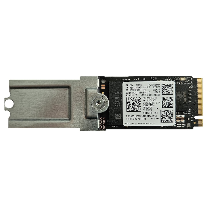SSD Samsung PM9C1a 512GB, PCIe 4.0x4, NVMe, format M.2 2280/2242 cu adaptor, viteza read/write 6000/5600 MB/s, bulk