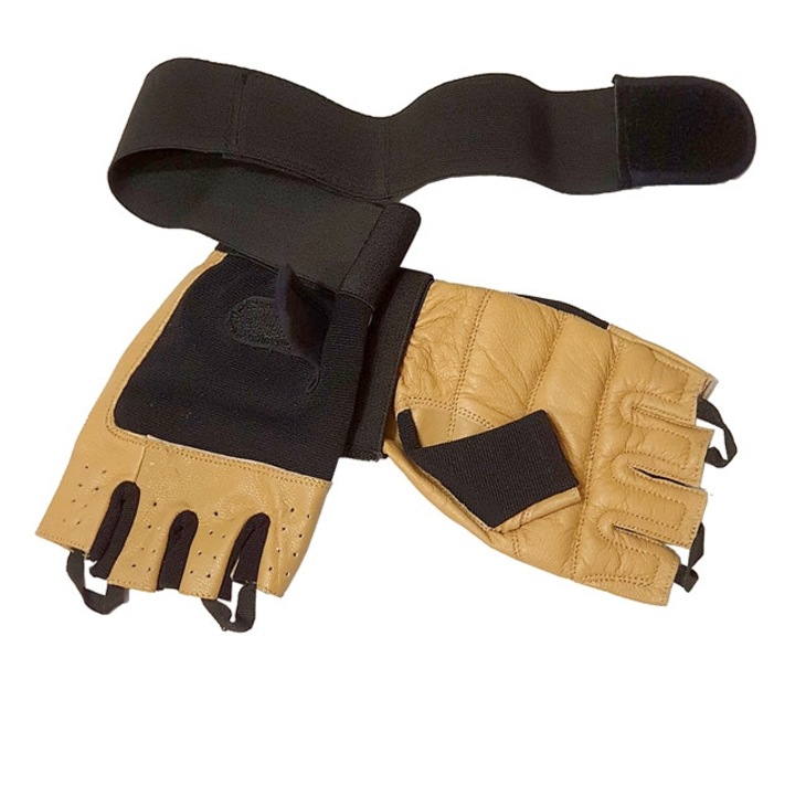 Manusi Fitness Dama Olympus, Material Respirabil, Maro-Negru