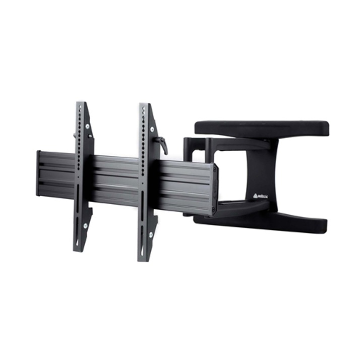 Suport de perete pentru monitor, EDBAK, 65-86", capacitate 45kg, negru