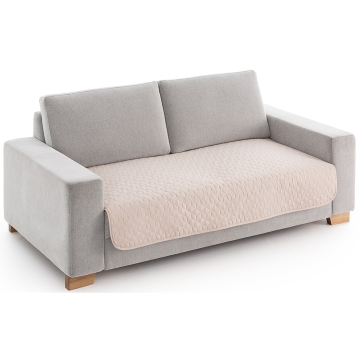 Husă canapea BELMARTI GEO bej 90x160cm, hidrofugă, antiderapantă