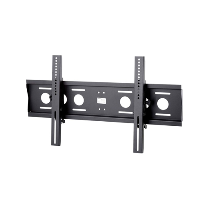 ТВ шкаф, Luka, 65-86", товароносимост 80 кг, черен