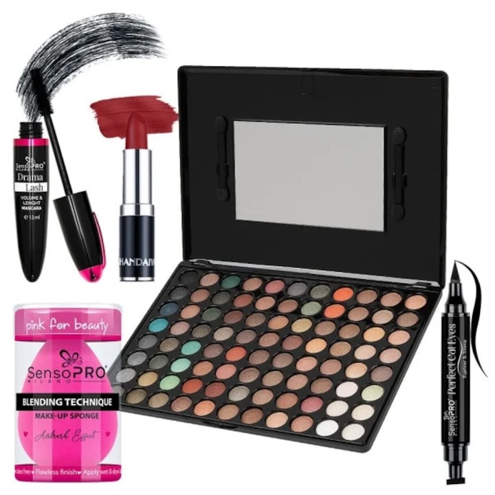 Set Machiaj Vibrant Bloom SensoPRO Milano