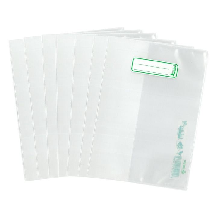 SET 24 bucati - Coperta Colibri Eco, A5, 140 microni, Transparent