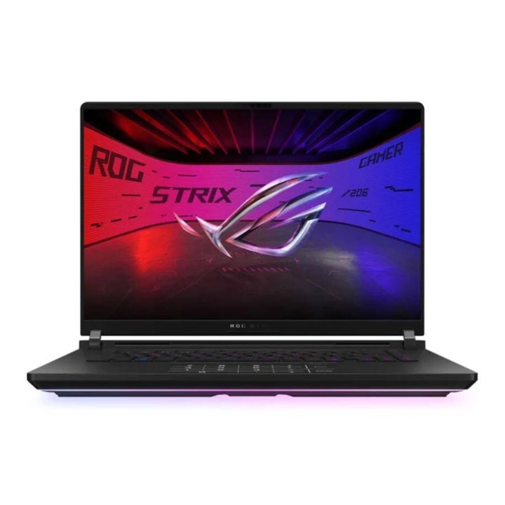 Laptop ASUS ROG Strix G16 2.5K 16 inch Intel Core Ultra 9 275HX 32GB 2TB SSD RTX 5080 Windows 11 Home Black
