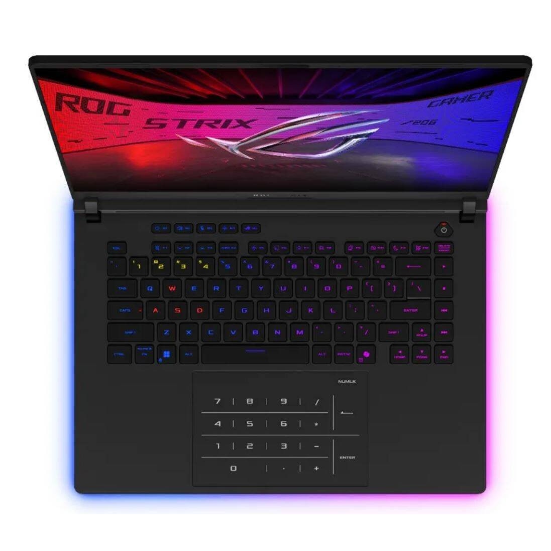 Laptop ASUS ROG Strix G16 2.5K 16 inch Intel Core Ultra 9 275HX 32GB 2TB SSD RTX 5080 Windows 11 Home Black