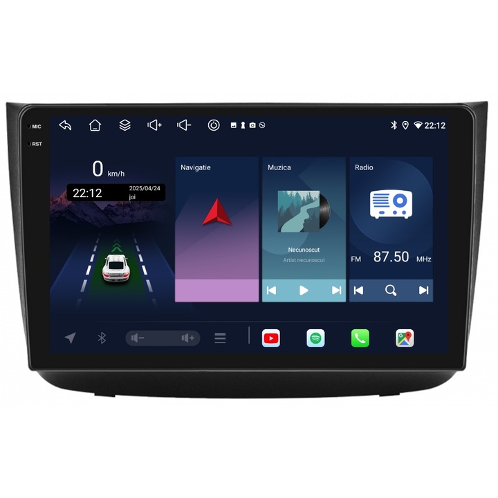 Navigatie PilotOn Mercedes Viano 2003-2014 10 inch 6GB 128GB 8 CORE