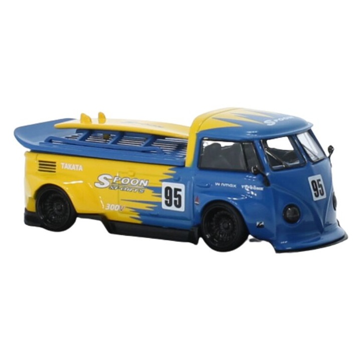 Modellautó VW Volkswagen T1 Pick Up RWB Spoon 1:64 Lang Feng Mod