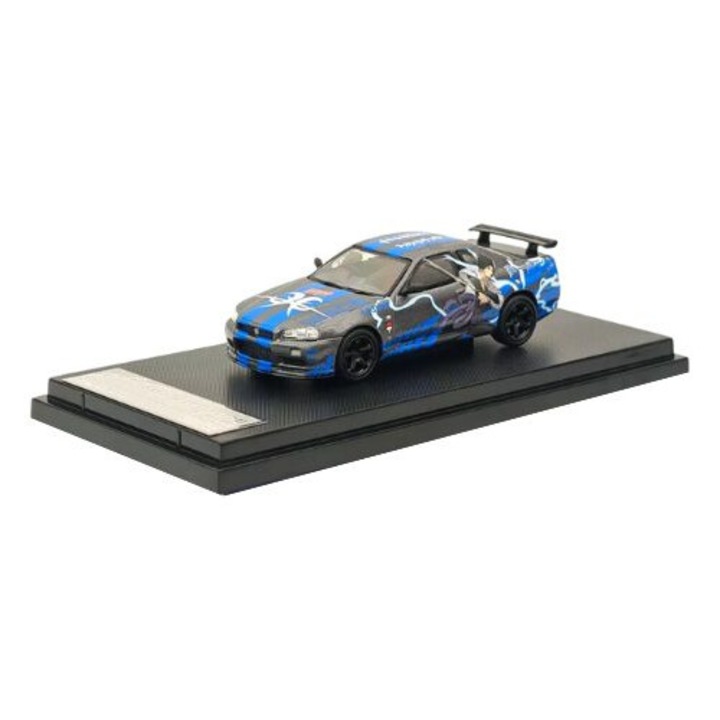 Nissan Skyline GT-R R34 V-Spec 1:64 Stance Hunter modellautó