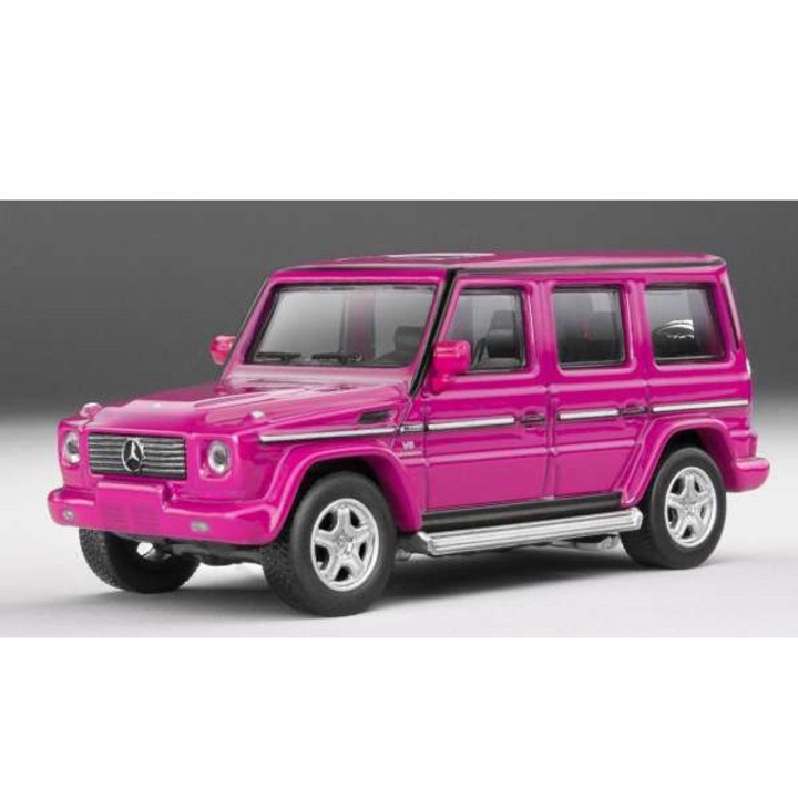 Mercedes Benz Amg G55 Pink autómodell 1:64 Kyosho