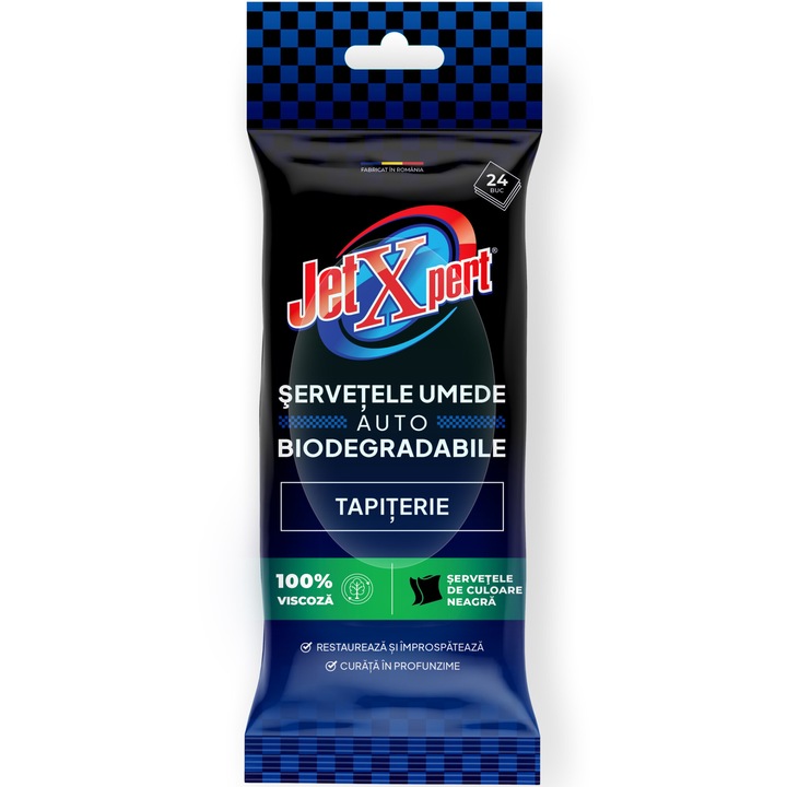 JetXpert Servetele Auto Tapiterie - 24buc