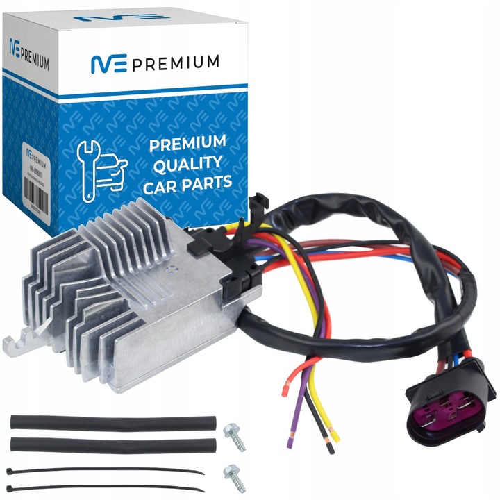 Модул за управление на вентилатор на радиатора, Me Premium, Напрежение: 12V, Брой полюси/пинове: 4, Мощност: 600W