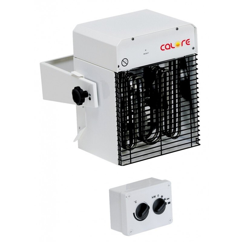 Aeroterma electrica suspendata, model TR22 CALORE, alimentare 400V, putere calorica 22kW