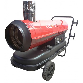 Tun de caldura cu ardere indirecta I30Y CALORE, putere 30kW, debit aer 800mcb/h, motorina, 230V Tun de caldura cu ardere indirecta I30Y CALORE, putere 30kW, debit aer 800mcb/h, motorina, 230V