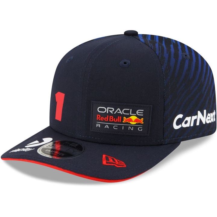 Шапка New Era Snapback, Red Bull Racing, памук, червена, един размер
