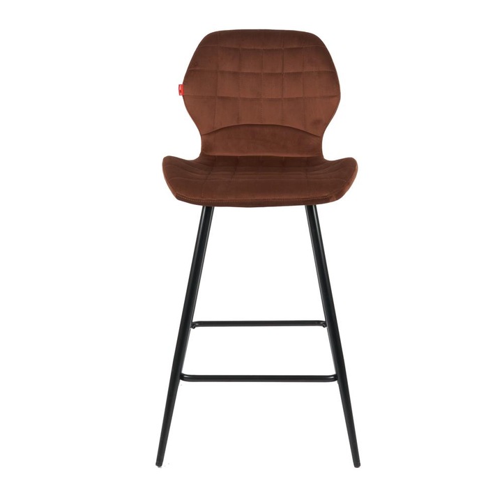 Scaun Bar KJC280, 49 x 55 x 97 cm, Maro