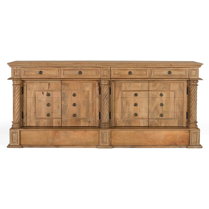 Скрин GINER Y COLOMER с 4 врати и 4 чекмеджета, мангово дърво