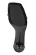 Potamy, Sandale de piele cu varf patrat, Negru, 37