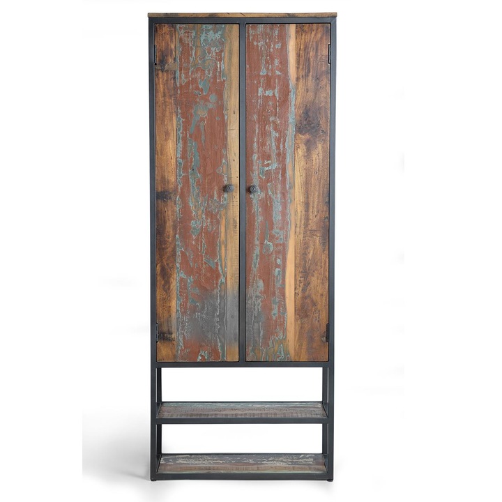 Dulap pentru living, GINER Y COLOMER, lemn, picioare metalice