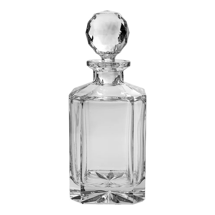Decantor cristal Bohemia Sail Square Bottle 00J99 800ml