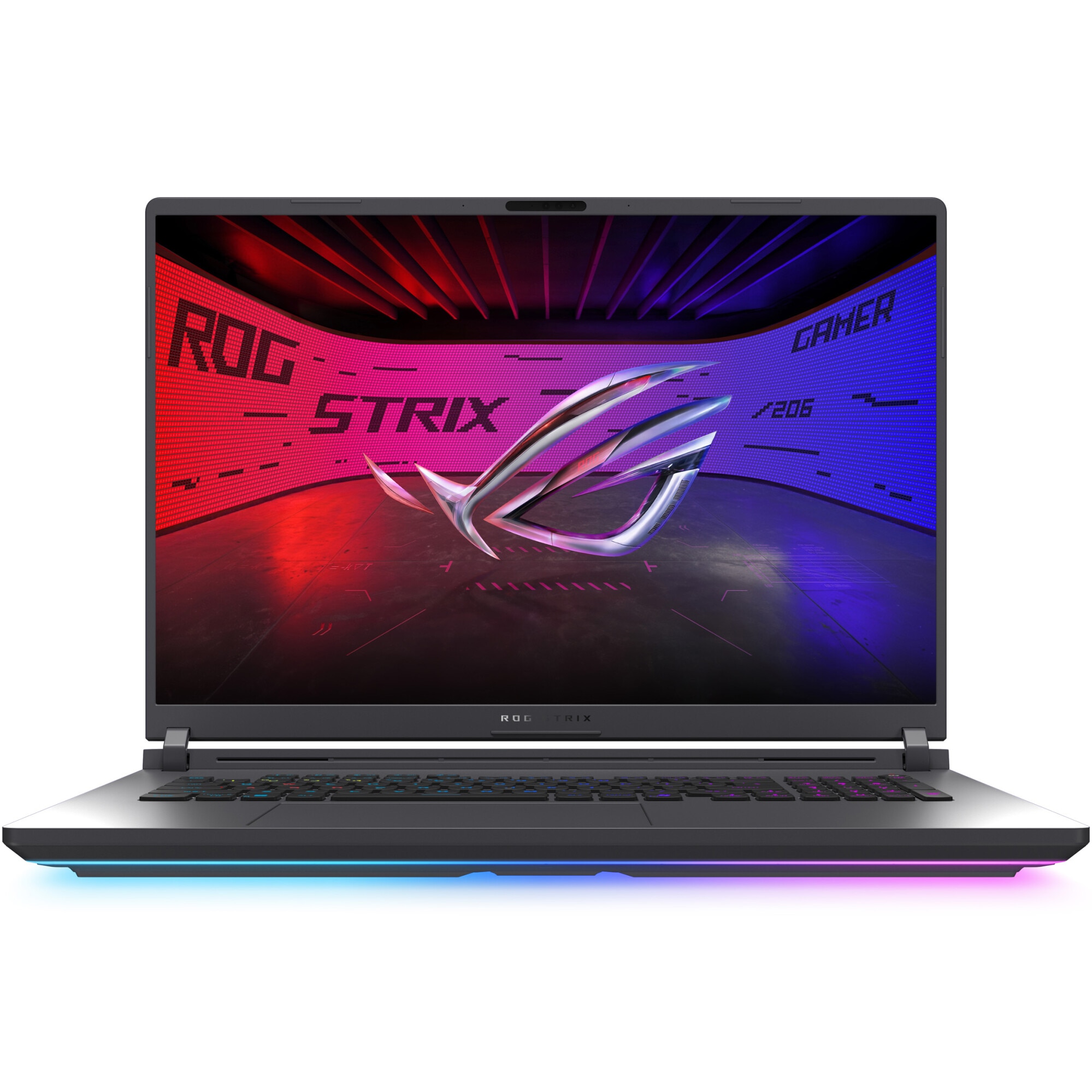 Laptop Gaming ASUS ROG Strix G18 G815LP cu procesor Intel® Core™ i9 14900HX la 5.8GHz, 18'', 2.5k, WQXGA, IPS, 240Hz, 16GB DDR5 RAM, 1TB SSD, NVIDIA® GeForce RTX™ 5060 8GB GDDR7, No OS, Eclipse Gray, 3Y PUR