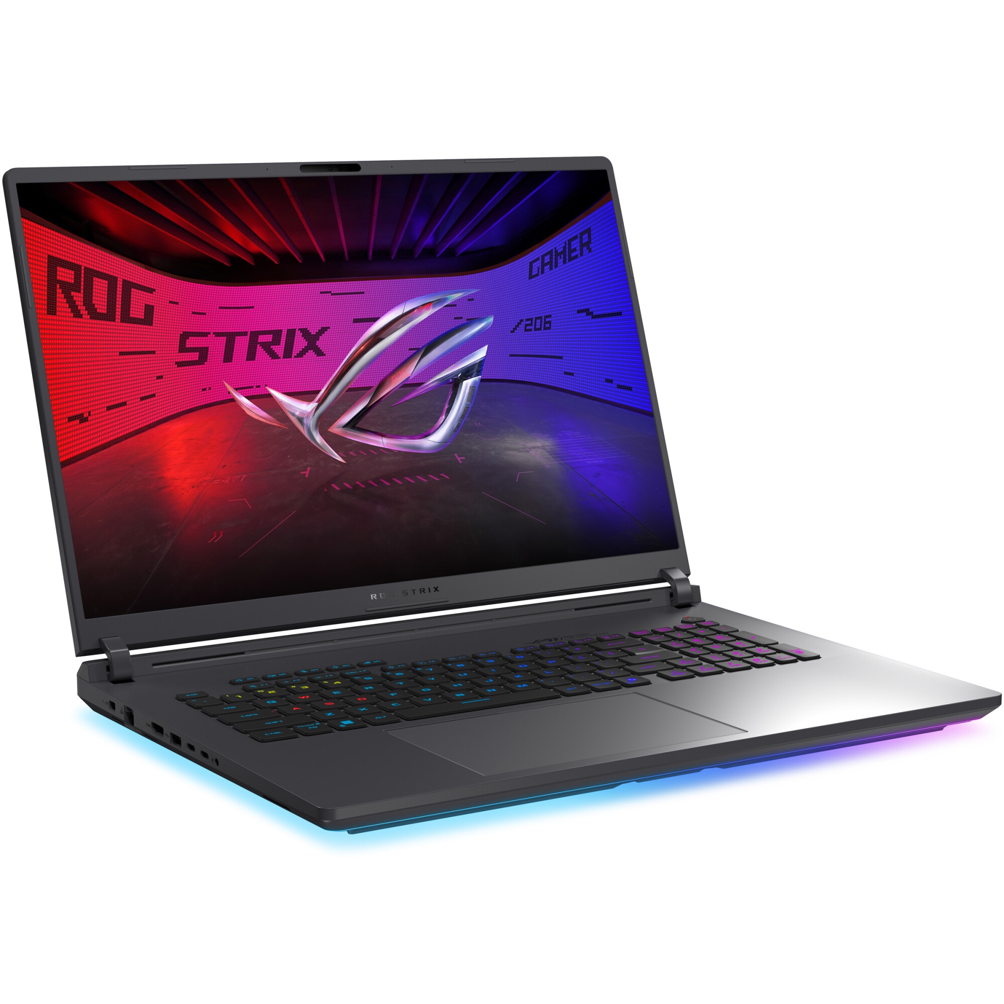 Laptop Gaming ASUS ROG Strix G18 G815LP cu procesor Intel® Core™ i9 14900HX la 5.8GHz, 18'', 2.5k, WQXGA, IPS, 240Hz, 16GB DDR5 RAM, 1TB SSD, NVIDIA® GeForce RTX™ 5060 8GB GDDR7, No OS, Eclipse Gray, 3Y PUR