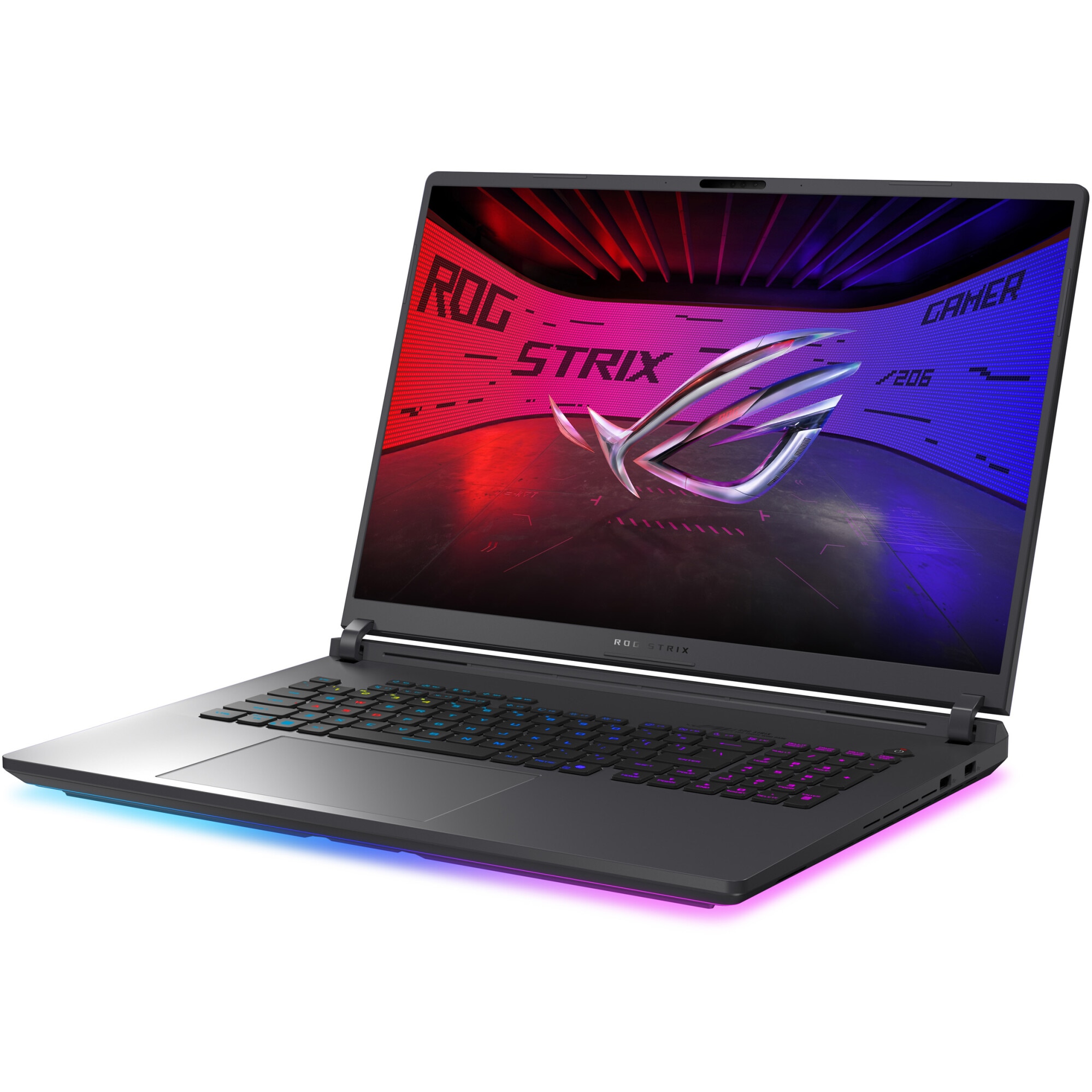 Laptop Gaming ASUS ROG Strix G18 G815LP cu procesor Intel® Core™ i9 14900HX la 5.8GHz, 18'', 2.5k, WQXGA, IPS, 240Hz, 16GB DDR5 RAM, 1TB SSD, NVIDIA® GeForce RTX™ 5060 8GB GDDR7, No OS, Eclipse Gray, 3Y PUR