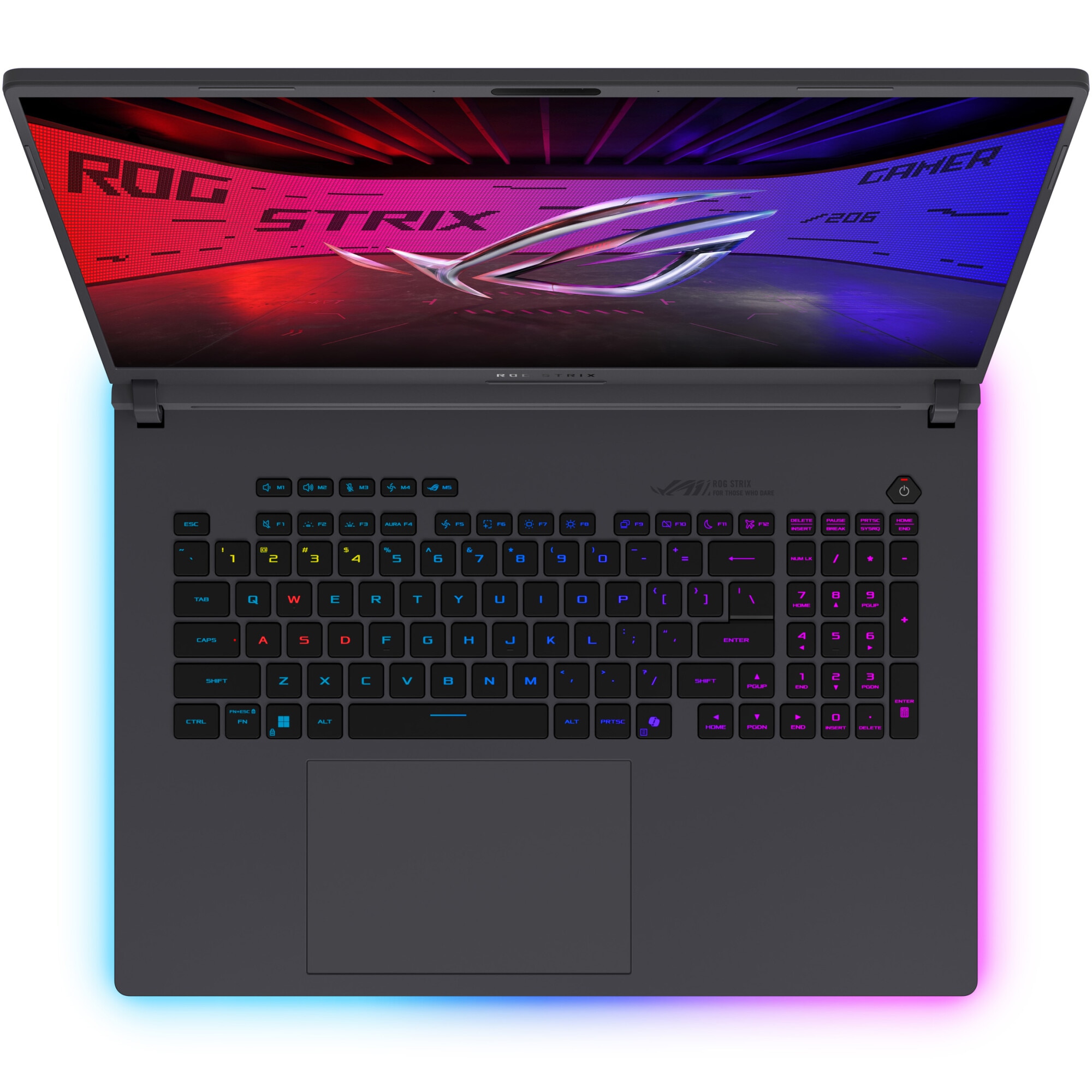 Laptop Gaming ASUS ROG Strix G18 G815LP cu procesor Intel® Core™ i9 14900HX la 5.8GHz, 18'', 2.5k, WQXGA, IPS, 240Hz, 16GB DDR5 RAM, 1TB SSD, NVIDIA® GeForce RTX™ 5060 8GB GDDR7, No OS, Eclipse Gray, 3Y PUR