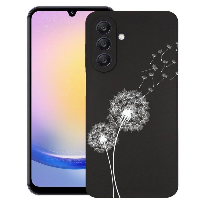 BestCase® TPU Ultra Vékony Tok Samsung Galaxy A57-hez, Pitypang, Kamera védelem, Kopásálló, 3128369 B 22