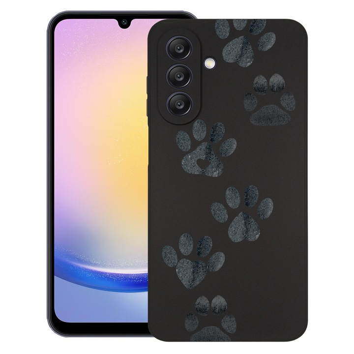 BestCase® Samsung Galaxy A17 5G Ultra Slim Szilikon Tok Mancs Mintával, 2042411 B 1013