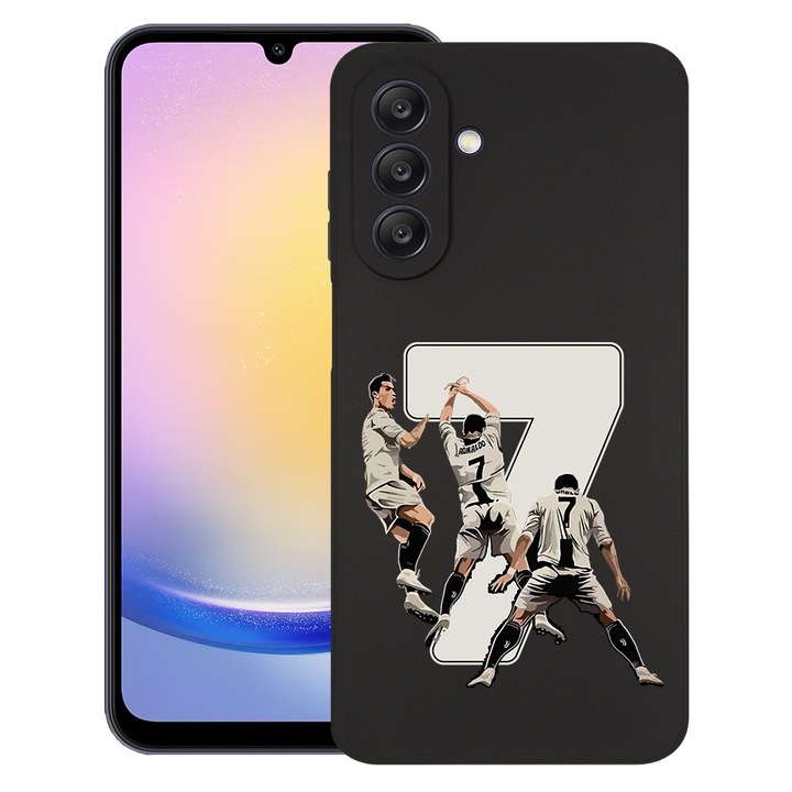 BestCase® Husa TPU Ultra Slim Compatibila cu Samsung Galaxy A27 5G, Football Player, Protectie Camera, Rezistenta la uzura, 3159254 B 1469