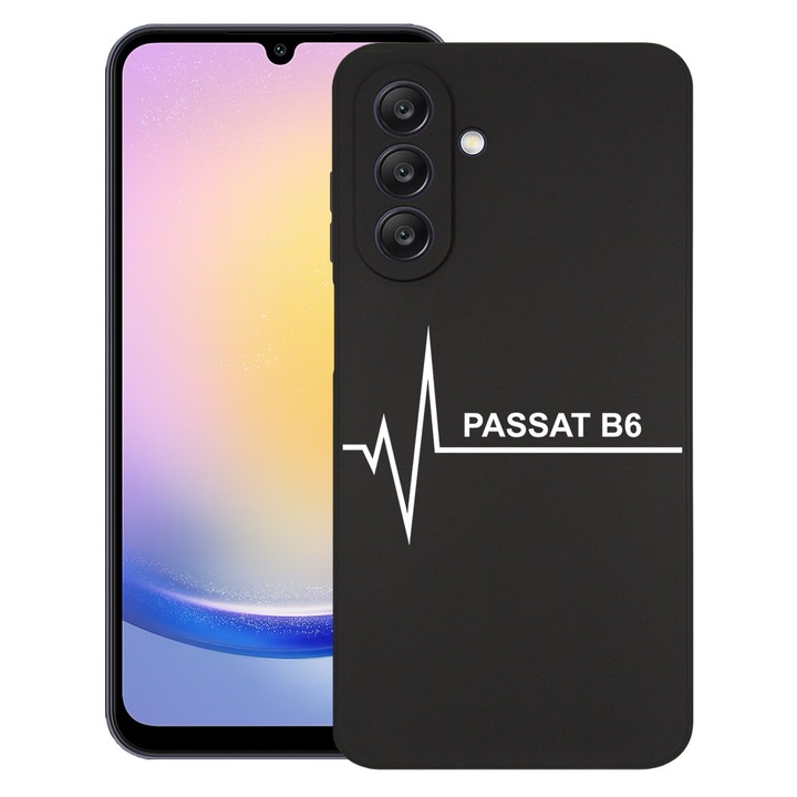 Силиконов калъф BestCase за Samsung Galaxy A56, Passat B6, Slim SIlicon 0.8MM, Camera Protection, Black, 1992021 B 1664