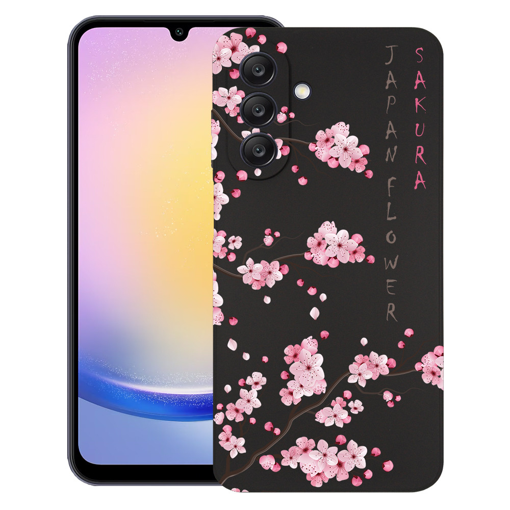 BestCase® Husa TPU Ultra Slim Compatibila cu Samsung Galaxy A27 5G, Cherry Blossom, Protectie Camera, Rezistenta la uzura, 3159254 B 1834