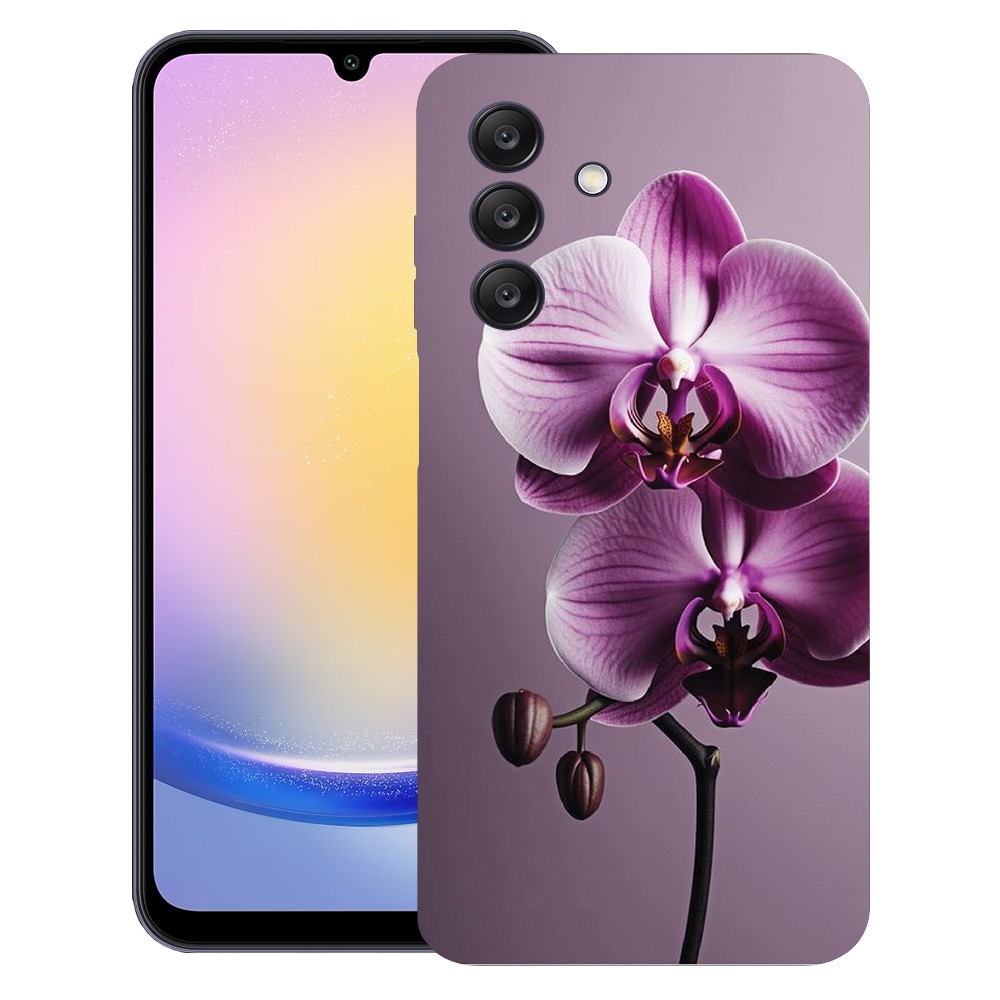 BestCase® Husa pentru Samsung Galaxy A56, Pink Orchid, Slim Silicon 0.8MM, Antisoc, Protectie camera si ecran, 1992021 B 1405
