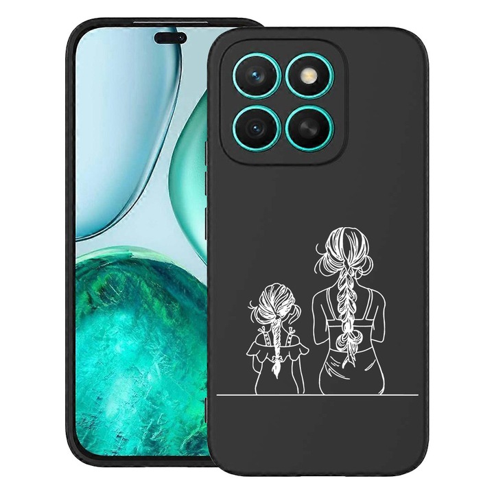 BestCase® Husa pentru Honor 400 Smart din Silicon Ultra Slim cu Design Mom And Daughter, 2043678 B 1048