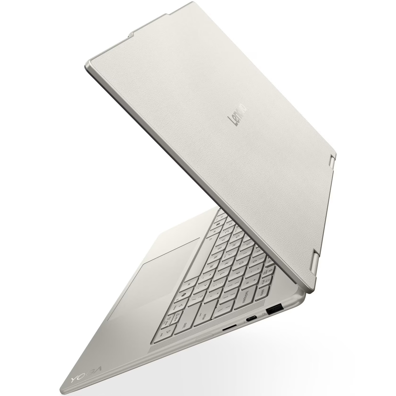 Laptop Lenovo Yoga 7 2-in-1 14ILL10 cu procesor Intel® Core Ultra 7 258V pana la 4.8GHz, 14" 2.8K, WQXGA+, OLED, 120Hz, Touch, 32GB LPDDR5x RAM, 1TB SSD, Intel® Arc™ Graphics, No OS, Seashell