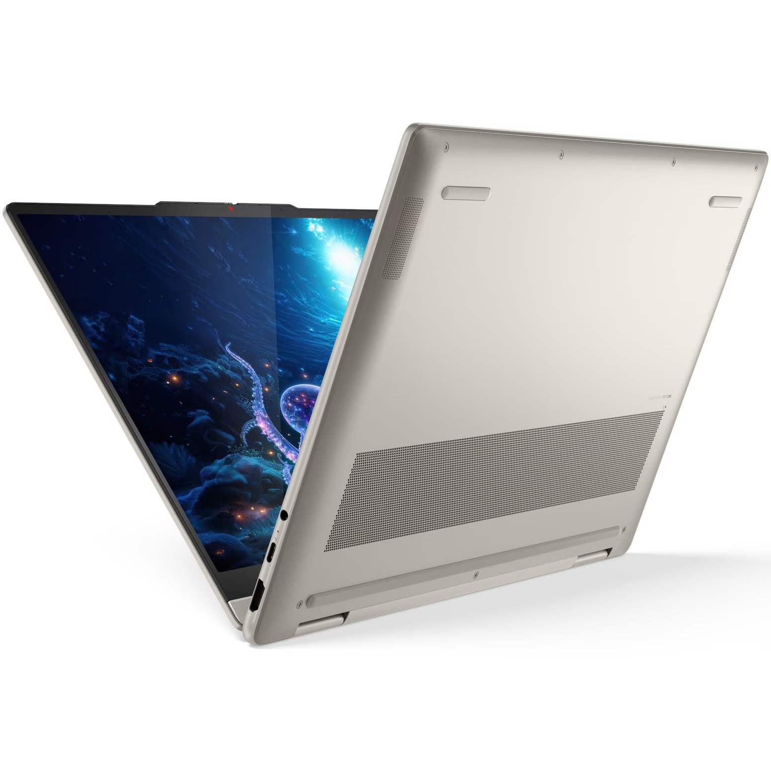 Laptop Lenovo Yoga 7 2-in-1 14ILL10 cu procesor Intel® Core Ultra 7 258V pana la 4.8GHz, 14" 2.8K, WQXGA+, OLED, 120Hz, Touch, 32GB LPDDR5x RAM, 1TB SSD, Intel® Arc™ Graphics, No OS, Seashell