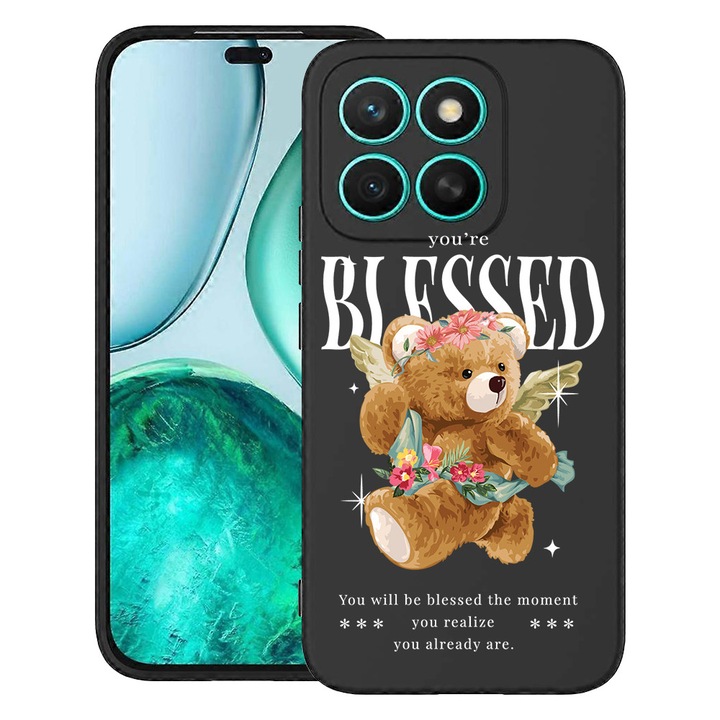 BestCase® Husa pentru Honor 400 Smart din Silicon Ultra Slim cu Design Teddy Bear Blessed, 2043678 B 1561