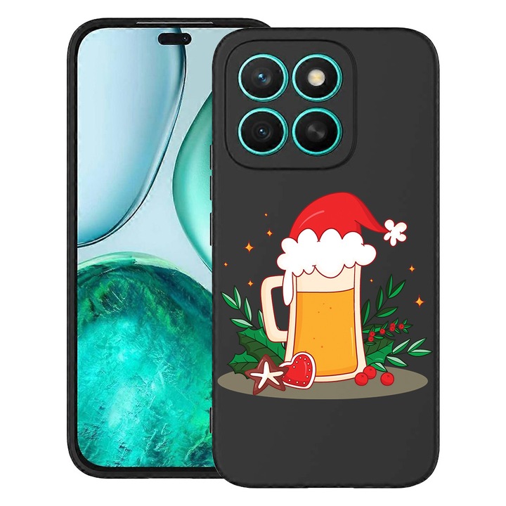 BestCase® Husa pentru Motorola Moto G86 cu Design Xmas Beer, TPU Mat Ultra Slim, 2060077 B 1607