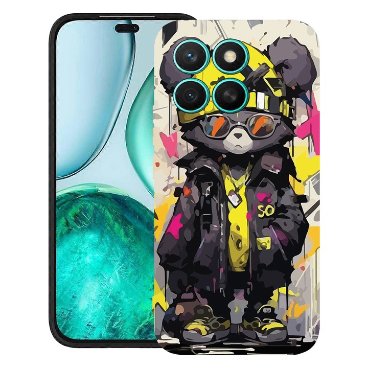 BestCase® Tok Motorola Moto G86 készülékhez Teddy Bear Pastel színekkel, TPU Matt Ultra Slim, 2060077 B 1465