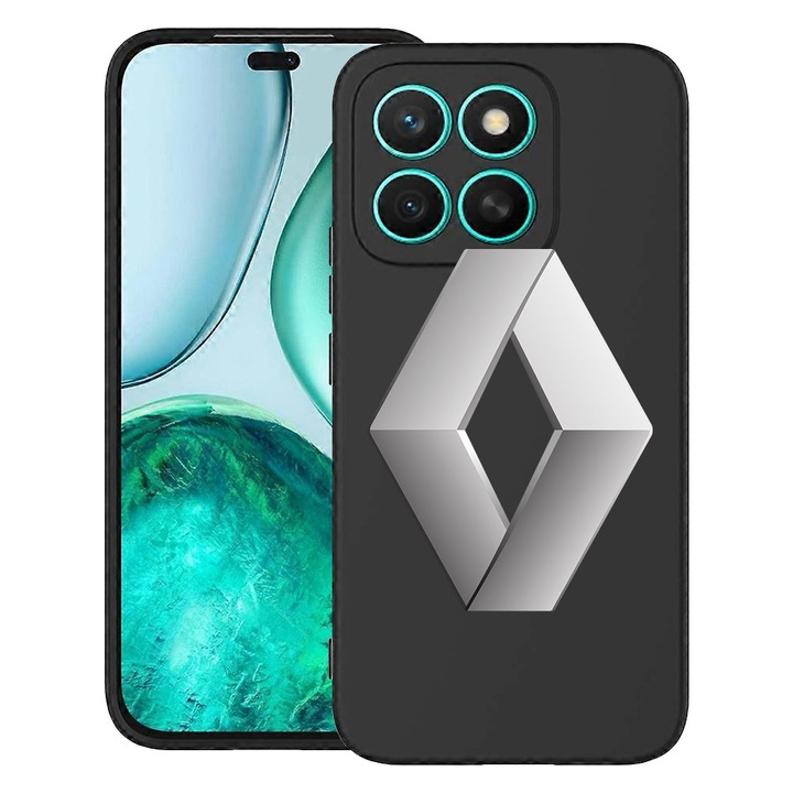 Husă BestCase pentru Motorola Moto G86, TPU mat ultra slim, design Renault, protecție camera, neagră