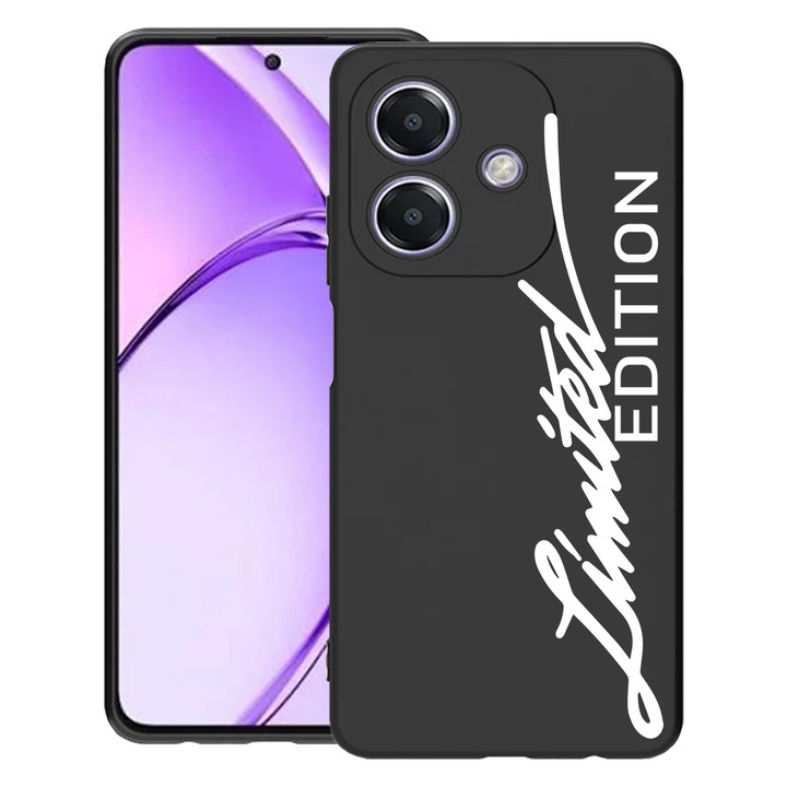 BestCase® Husa pentru OPPO A60 5G / A40 / A40M, Limited Edition, Slim Silicon 0.8MM, Antisoc, Protectie camera si ecran, 1994500 B 1640