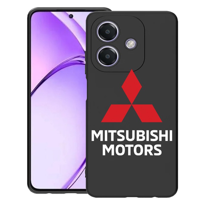 BestCase® Husa pentru OPPO A60 5G / A40 / A40M, Mitsubishi, Slim Silicon 0.8MM, Antisoc, Protectie camera si ecran, 1994500 B 1730