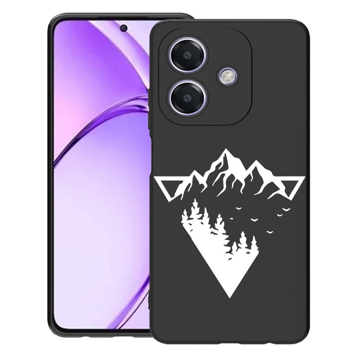 BestCase® Husa pentru OPPO A60 5G / A40 / A40M, Camping Forest, Slim Silicon 0.8MM, Antisoc, Protectie camera si ecran, 1994500 B 1648
