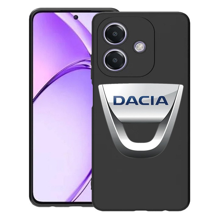 BestCase® Husa pentru OPPO A60 5G / A40 / A40M, Dacia, Slim Silicon 0.8MM, Antisoc, Protectie camera si ecran, 1994500 B 1748