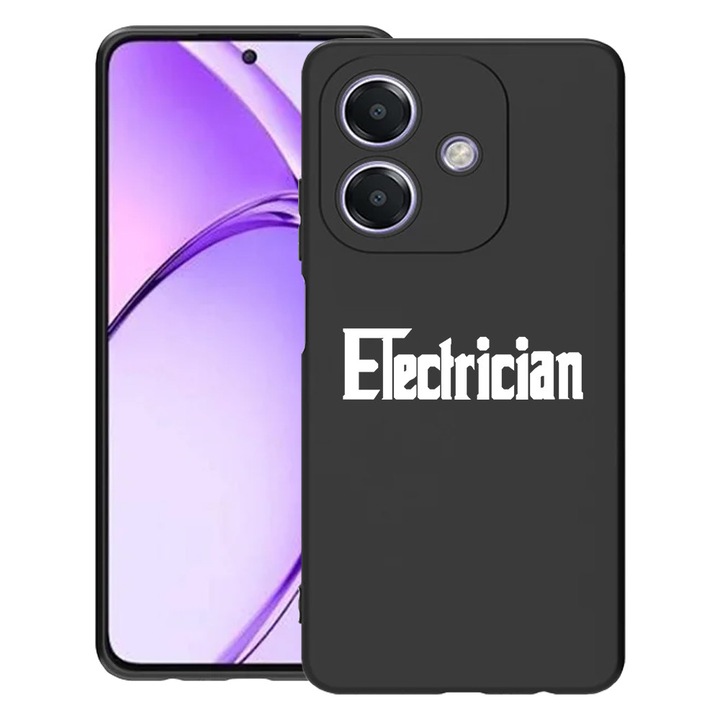 BestCase® Husa pentru OPPO A60 5G / A40 / A40M, Electrician - GodFather Style, Slim Silicon 0.8MM, Antisoc, Protectie camera si ecran, 1994500 B 1699