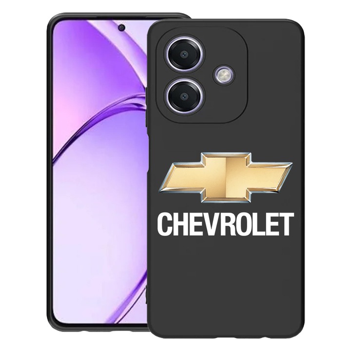 BestCase® Husa pentru OPPO A60 5G / A40 / A40M, Chevrolet, Slim Silicon 0.8MM, Antisoc, Protectie camera si ecran, 1994500 B 1762